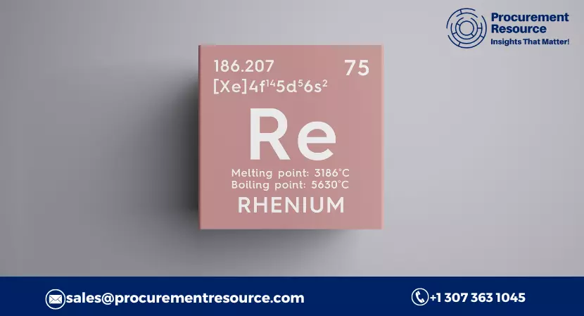 Read more about the article Rhenium Production Cost Analysis Report: Manufacturing Process, Raw Materials Requirements, Variable Cost, Production Cost Summary and Key Process Information