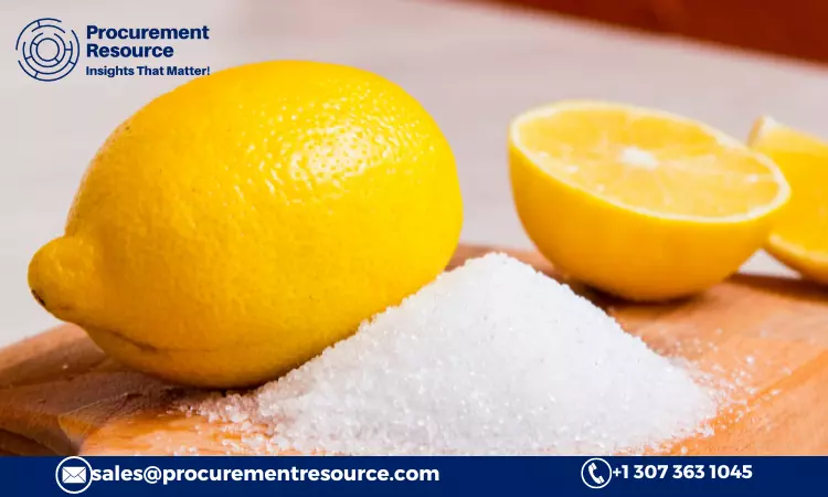 Read more about the article Citric Acid Production Cost Analysis Report, Raw Materials Requirements, Costs and Key Process Information, Provided by Procurement Resource