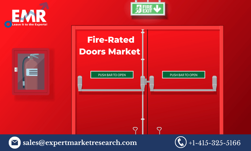 Read more about the article Global Fire-Rated Doors Market Size to Grow at a CAGR of 6.30% in the Forecast Period of 2023-2028