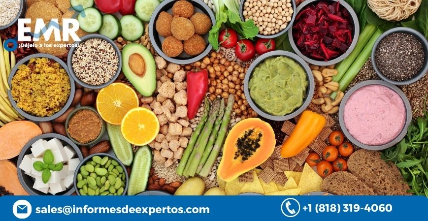 Read more about the article Mercado de Comida Vegana Reforzará a un Ritmo Robusto Durante 2023-2028 Impulsado por la Creciente Sensibilización sobre las Dietas Sanas