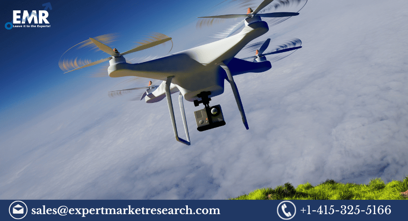 You are currently viewing Global Commercial Drones Market Size to Grow at a CAGR of 35.2% Between 2023 and 2028