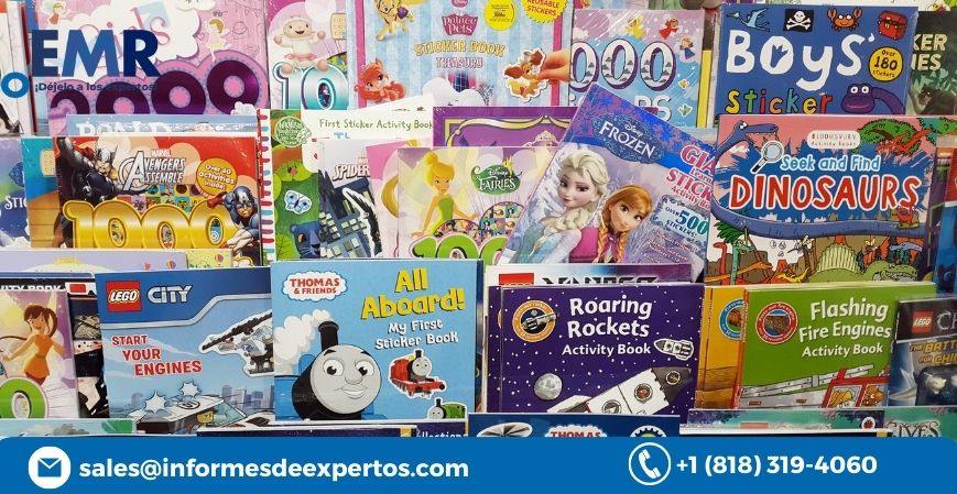 Read more about the article Mercado de Libros Interactivos para Niños Proliferará en 2023-2028 Debido a Tendencia Creciente de Educar y Entrenar al Niño con la Expansión de sus Habilidades de Lectura y Escritura