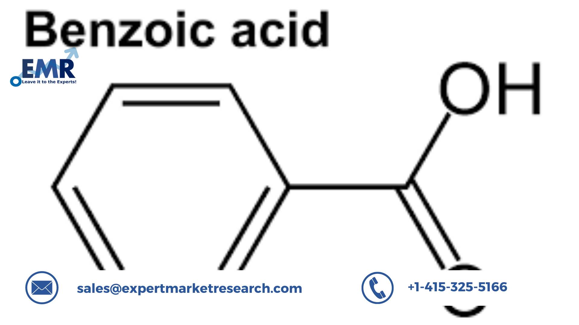 Read more about the article Global Benzoic Acid Market Size, Share, Trends, Growth, Key Players, Size to Grow at a CAGR of 5.50% Between 2024 and 2032