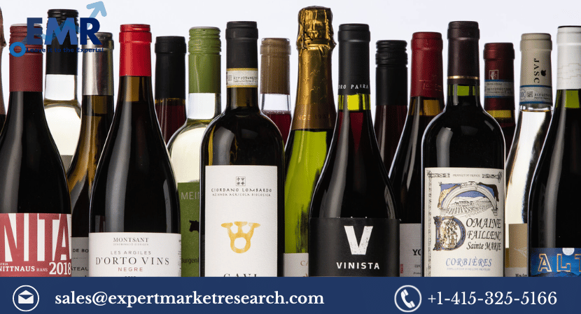 Read more about the article Global Wine Market Size to Increase at a CAGR of 6.20% During the Forecast Period of 2023-2028