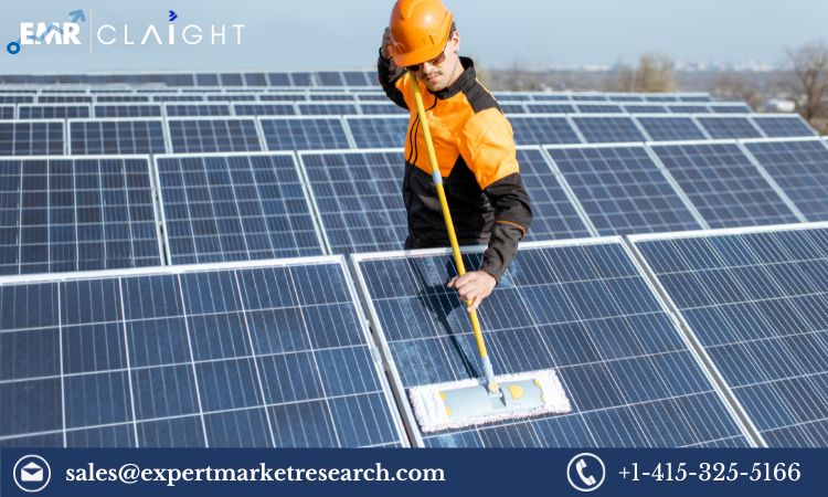 Read more about the article Global Solar Panel Cleaning Market Size, Trends, Share, Growth, Report, Key Players, Forecast 2024-2032