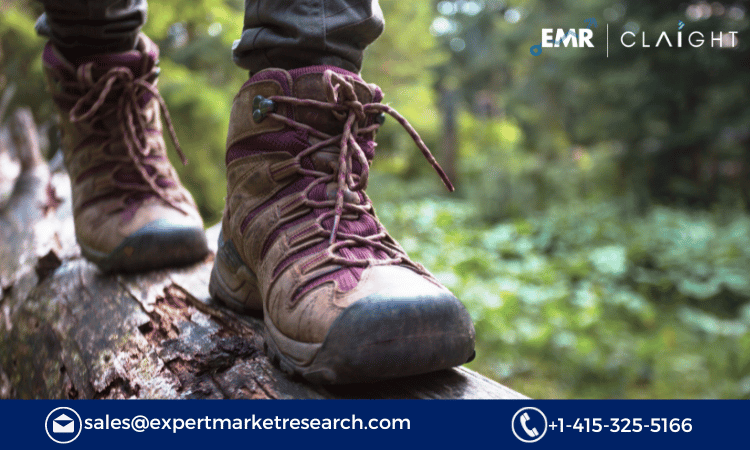 Read more about the article India Hiking Shoes Market Size To Grow At A CAGR Of 5.6% In The Forecast Period Of 2024-2032