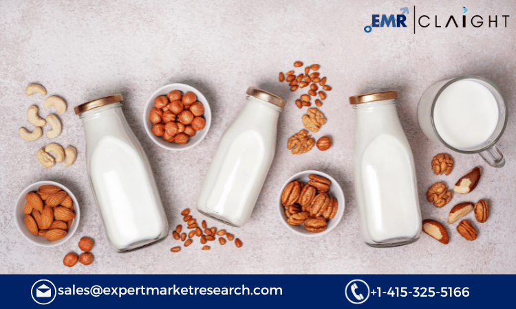 Read more about the article Nut Milk Market Size To Grow At A CAGR Of 11.40% In The Forecast Period Of 2024-2032