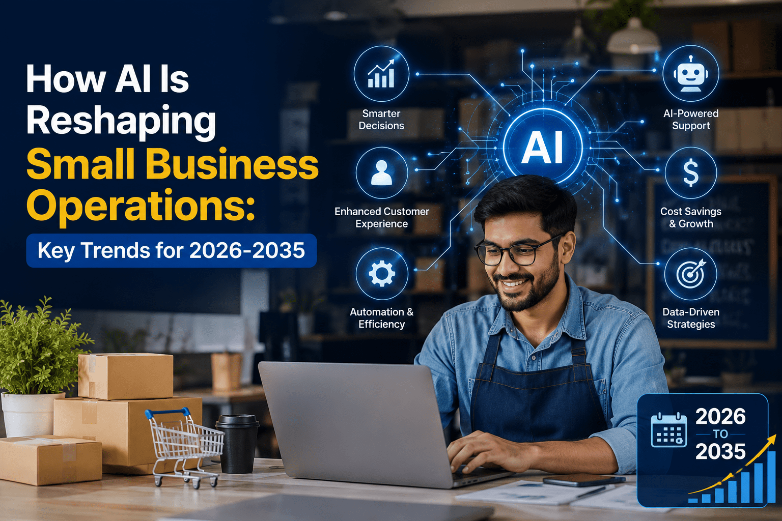 How AI Is Reshaping Small Business Operations: Key Trends for 2026-2035
